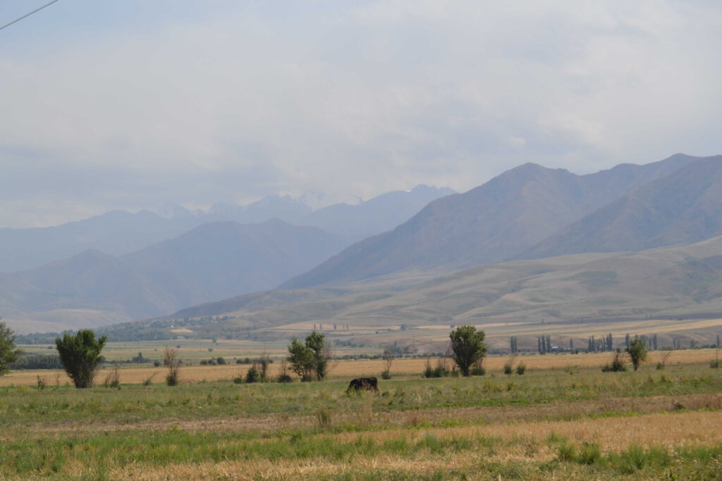 north of Bishkek